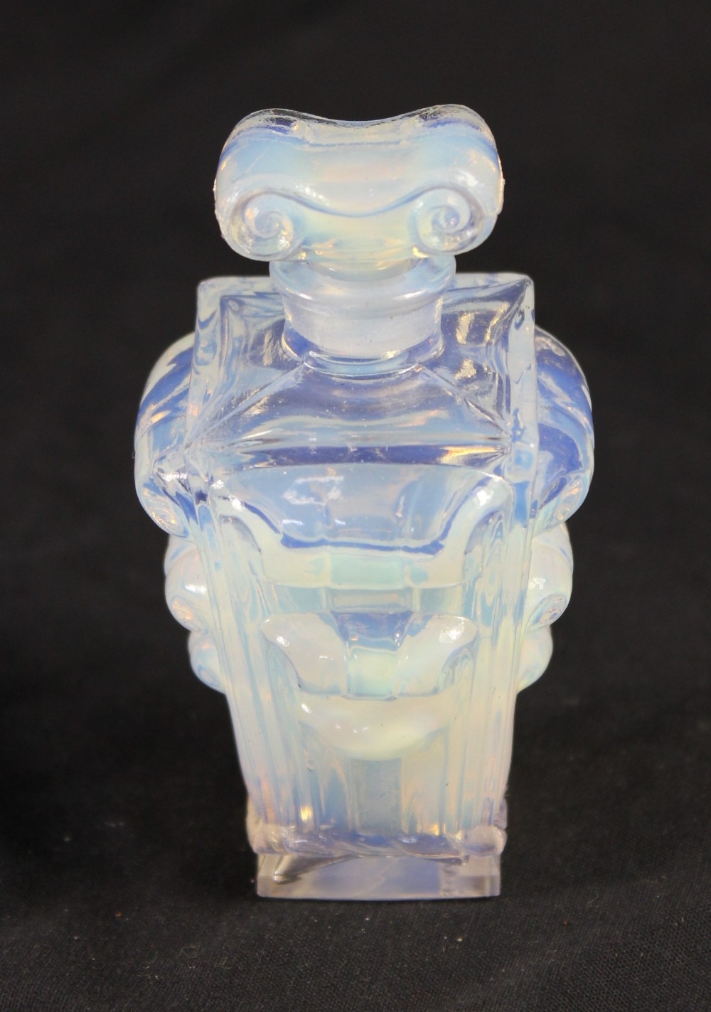 sabino french art deco opalescent perfume bottle c1930s